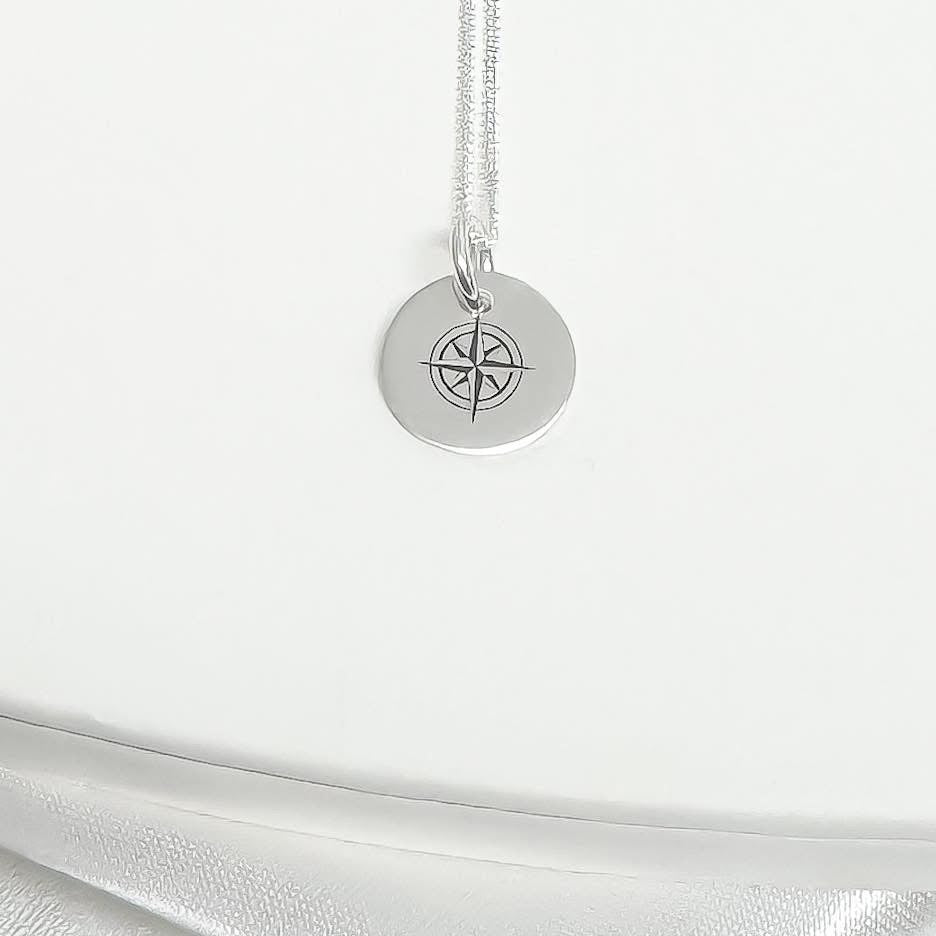 Life is a Journey Sterling Silver Necklace