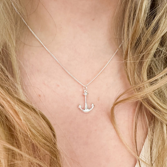 Anchor Charm Necklace