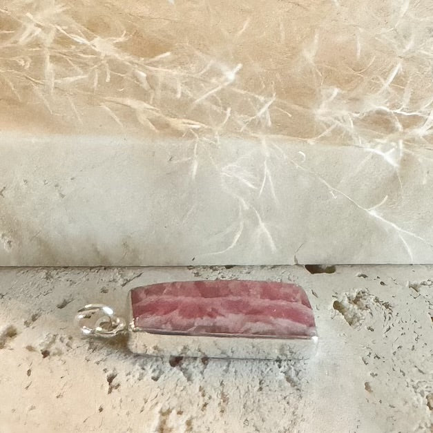 Rhodochrosite Gemstone Necklace