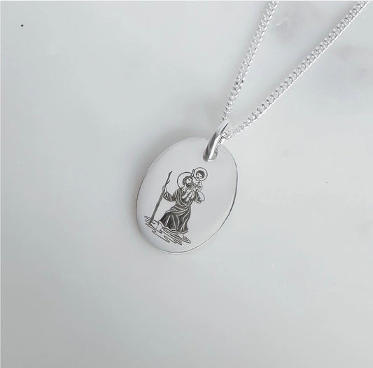 St Christopher Necklace